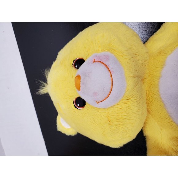 2012 Hasbro American Greetings Care Bear Funshine Plush - 13 Inch - Picture 8 of 12